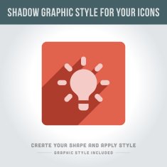 Shadow vector graphic style N3