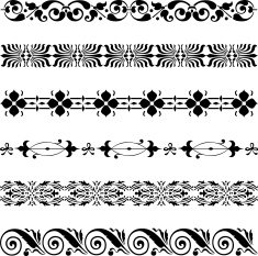 Decorative borders N3