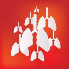 Human lung icon Medical background Health care N4