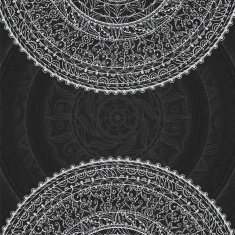 Background with abstract floral lace ornament N20