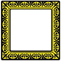 frame for picture isolated on white background
