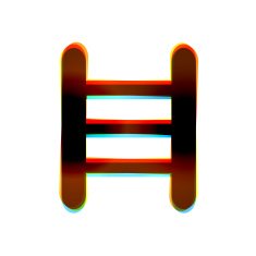 Vector abstract icon on white background Eps10 N23