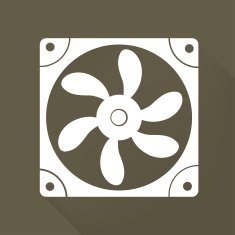 Computer cooling fan icon N3