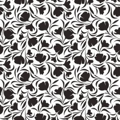 Floral seamless pattern vector illustration N12