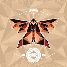 abstract geometric creature N2