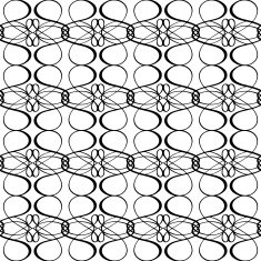 Abstract seamless pattern in black and white N33