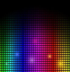 modern Abstract background colorful lights on black N2