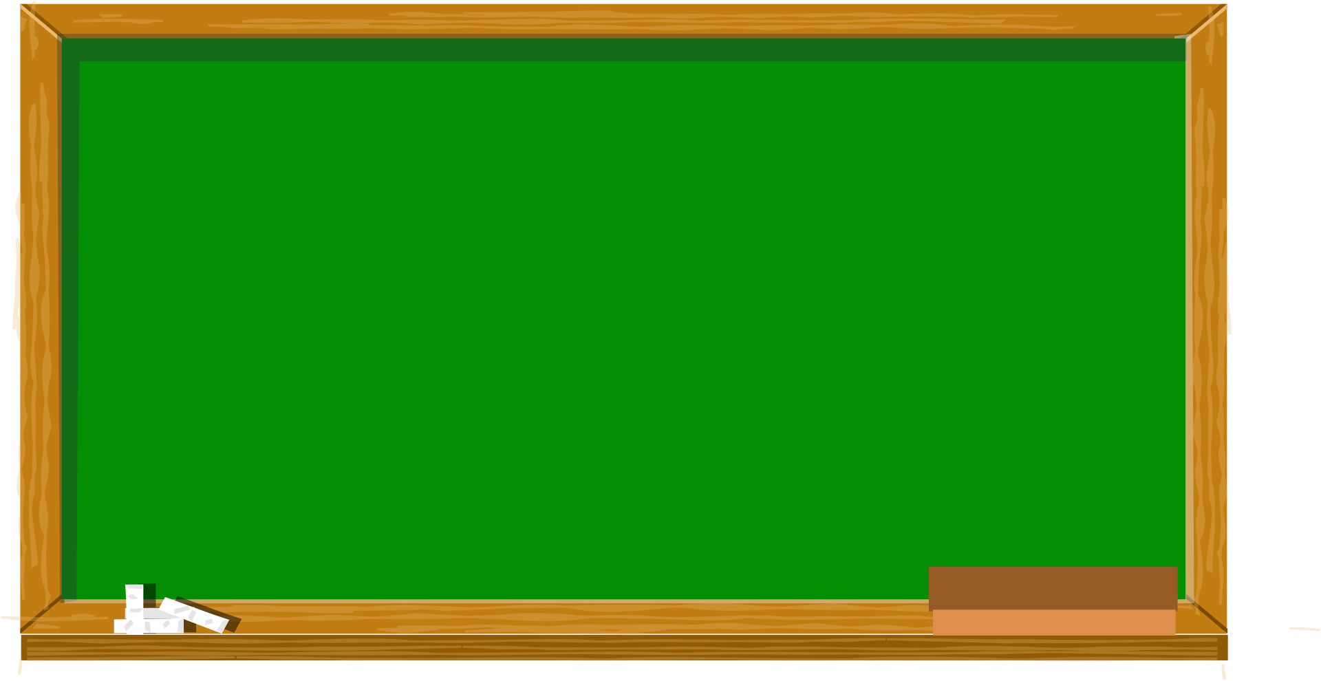 Graphic image of green blackboard for chalk free image download