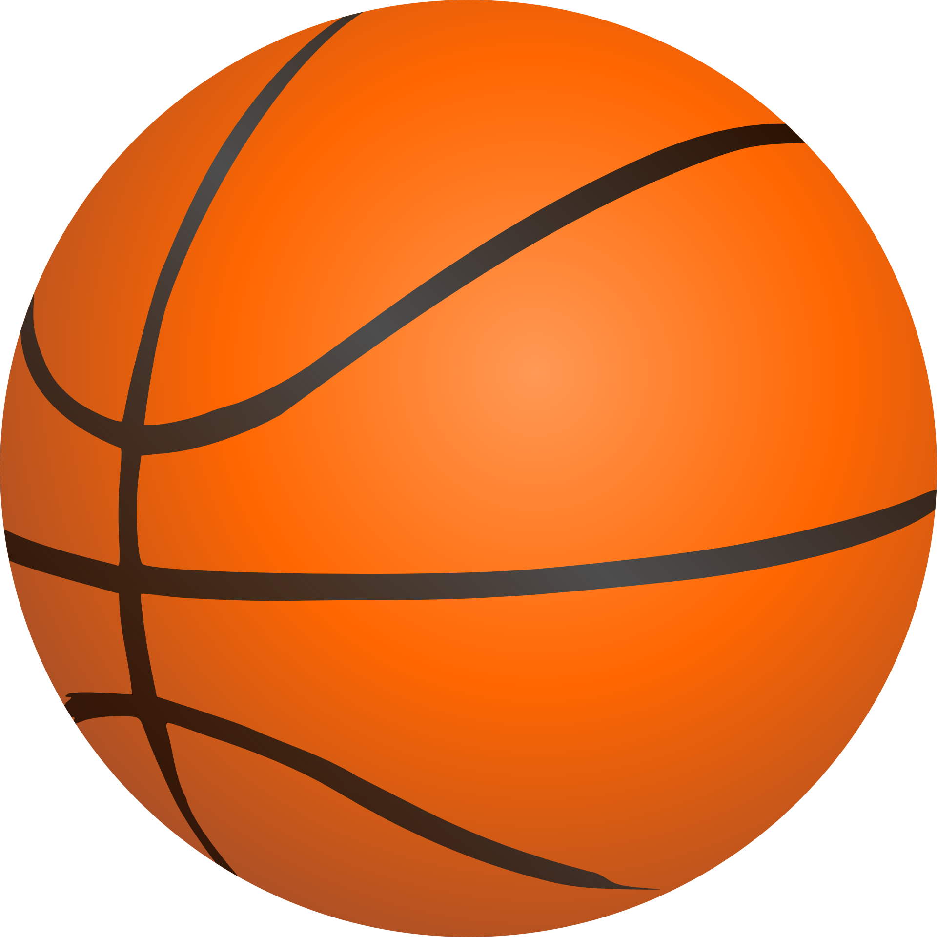 Picture of orange basketball ball free image download