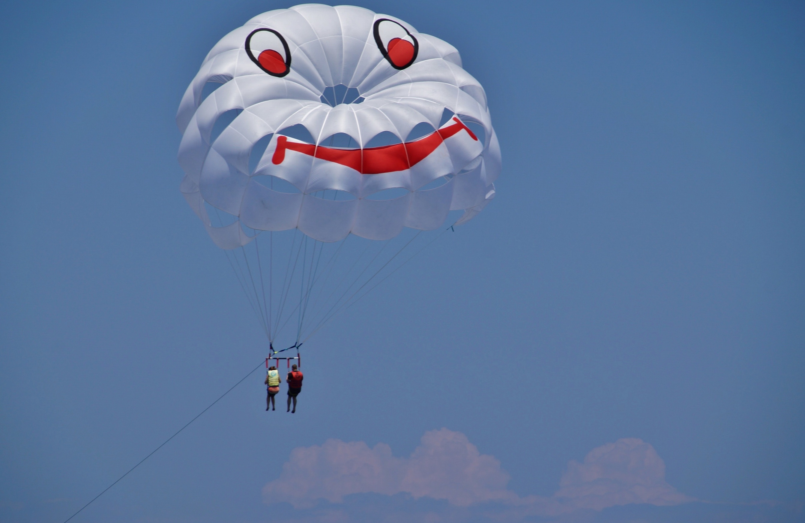 Topless Parachuting