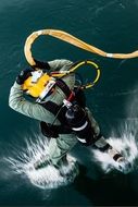 Photo of Navy diver