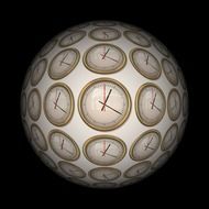 ball with a indication of time