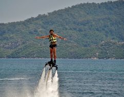 flyboarding as a water sport