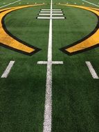 American football field
