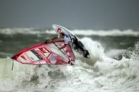 World Cup wind surfing competition