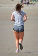 jogging woman