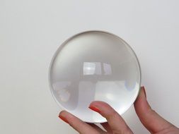 transparent ball