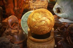 taiwan antique dragon ball