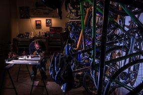 bicycle shop