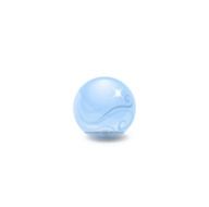 marble blue ball