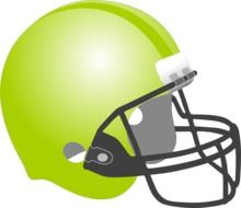 green baseball helmet