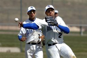 baseball second base