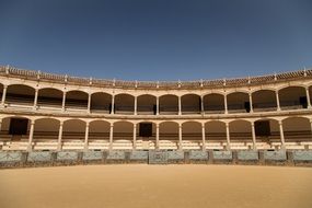 arena for corrida in spain