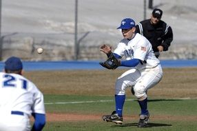 second base play in baseball