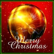 christmas ornament red