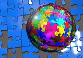 globe puzzle