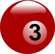 billiard ball number 3