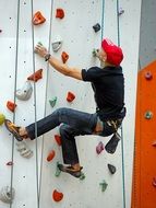 climbing indoors training