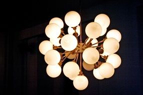 lamp, light ,70s ,ball, stylish,shine,lightbulb