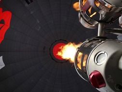 hot air fire
