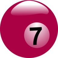 billiard ball number 7