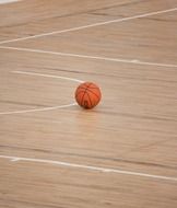 basketball ball on the Playground