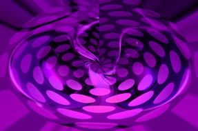 purple ball laser