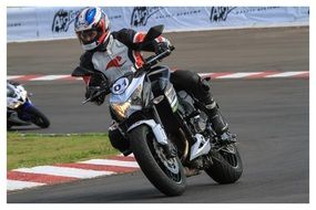 motorcycle on speed