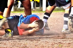 rugby sport tackle