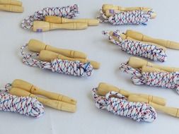 rope with wooden handles