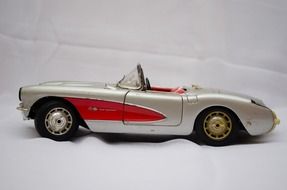 model of a classic sports car