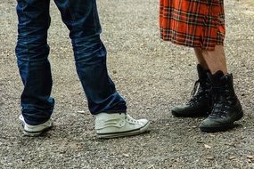 kilt legs