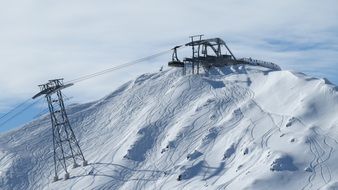 gondola for winter sports