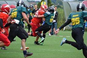 players stop in american football