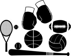 icons sports boxing drawing