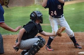 baseball, catcher