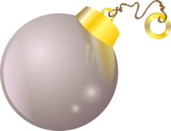 christmas ball, illustration