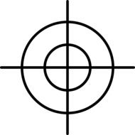 crosshair drawing