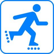 rollerblade sign