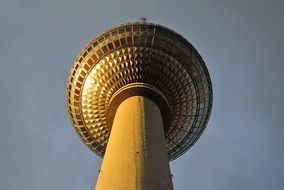 high tv tower in Berlin